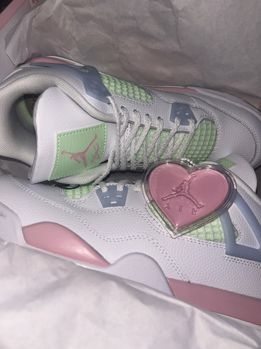 JD 4s “Vday” Sneakers
