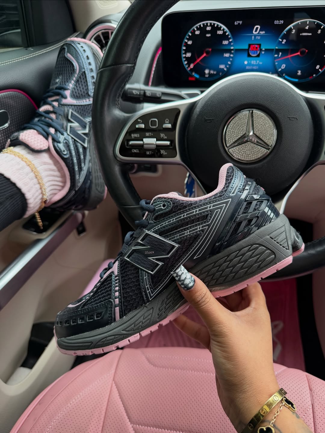 1906R Pink Taffy Sneakers