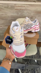 Gel-NYC “Cream / Mineral Beige / Pink” Sneakers