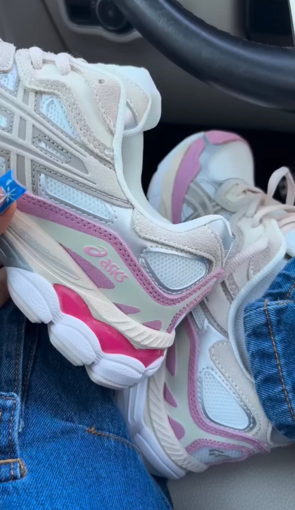 Gel NYC “Cream Pink” Sneakers