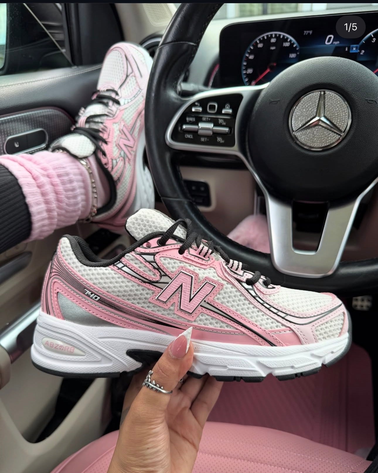 Pink Taffy 740 Sneakers