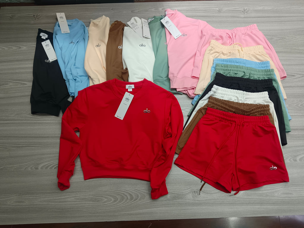 Sweater & Shorts Set