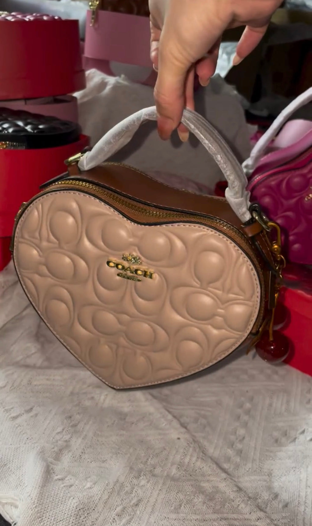 Padded Heart Bags
