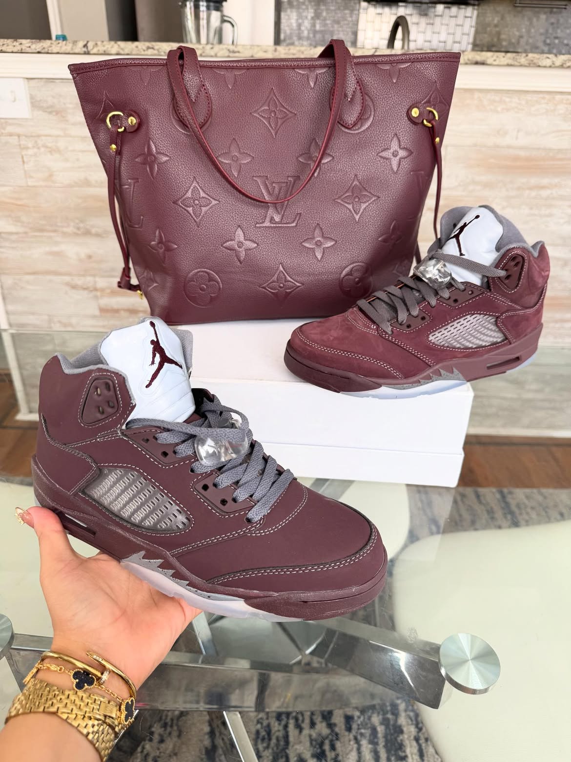 Luxe Bag & JD Sneakers Set