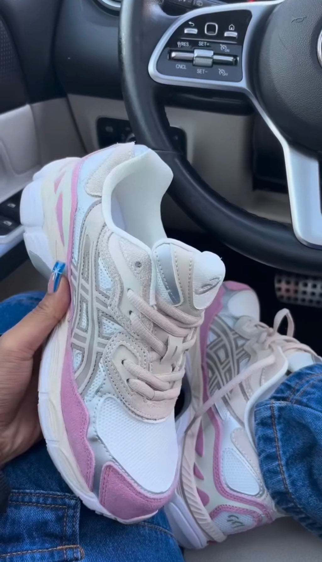 Gel NYC “Cream Pink” Sneakers