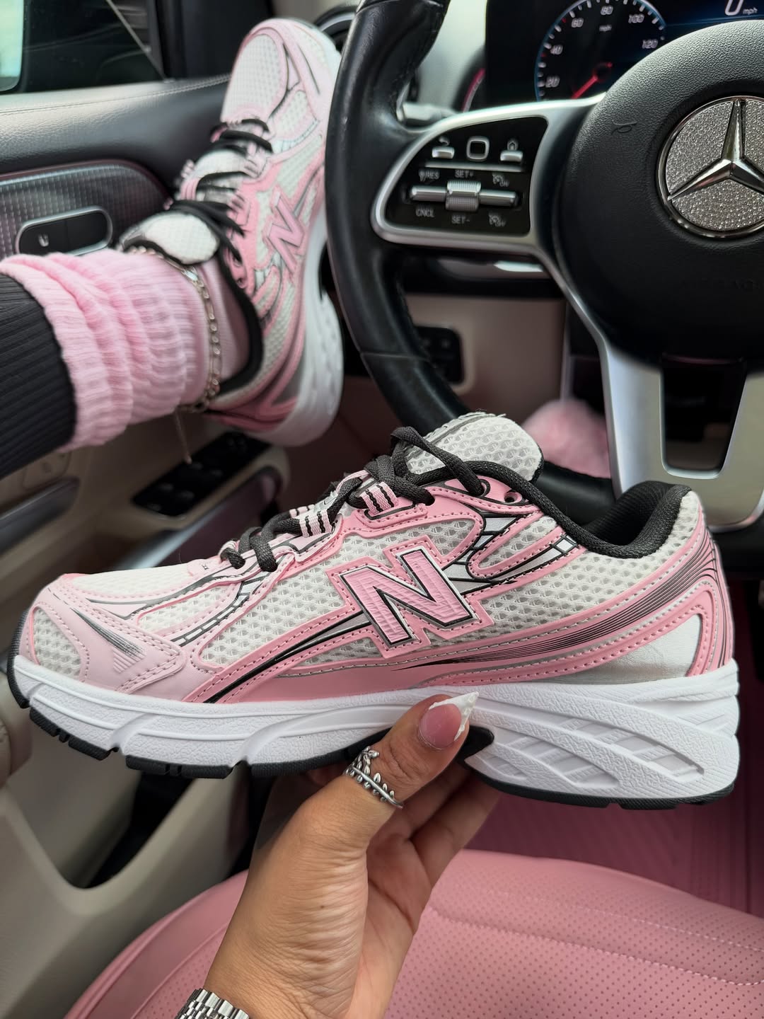 Pink Taffy 740 Sneakers