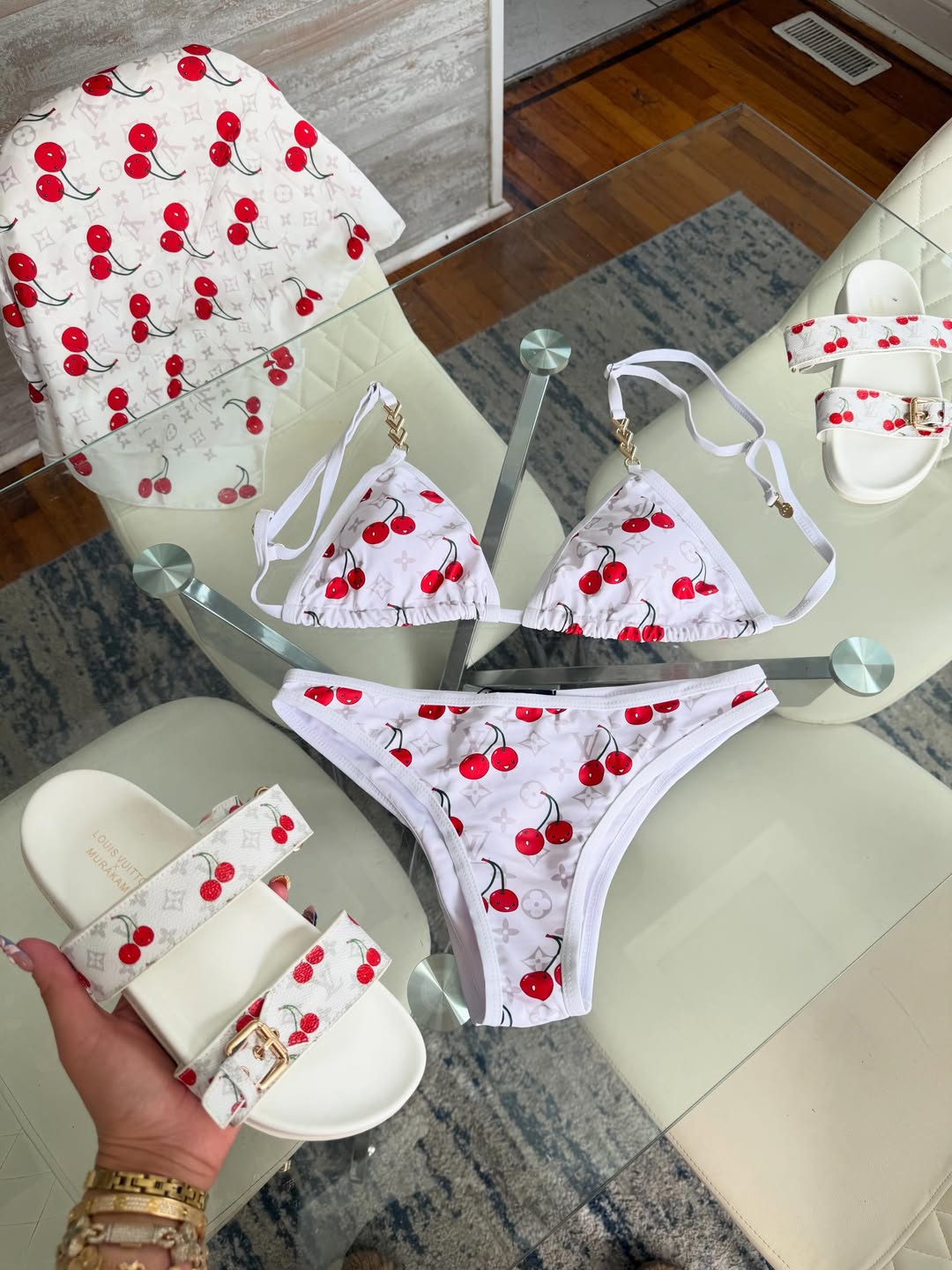 Swimsuit & Sandals Set