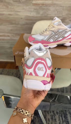 Gel-NYC “Cream / Mineral Beige / Pink” Sneakers