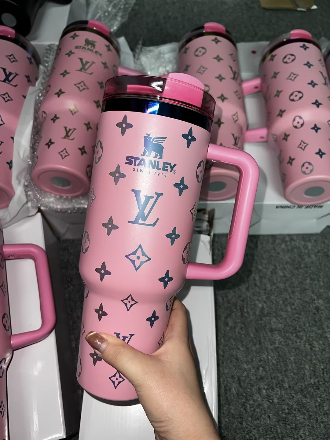 Luxe monogram Stan 40oz Cups