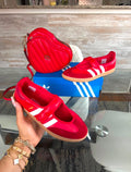 Red Sneakers & Heart Bag Set