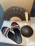 Luxe Sandals & Bag Set