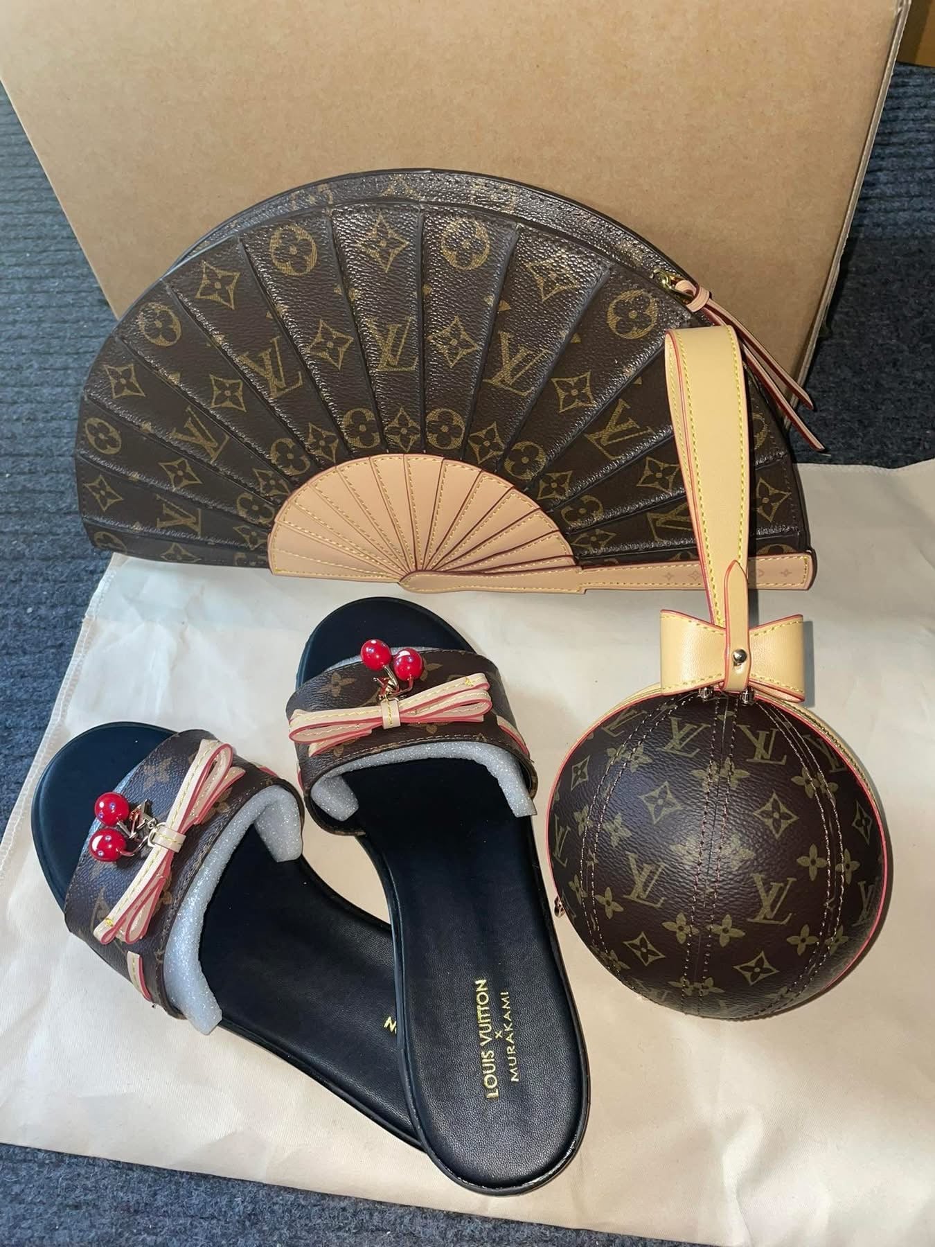 Luxe Sandals & Bag Set