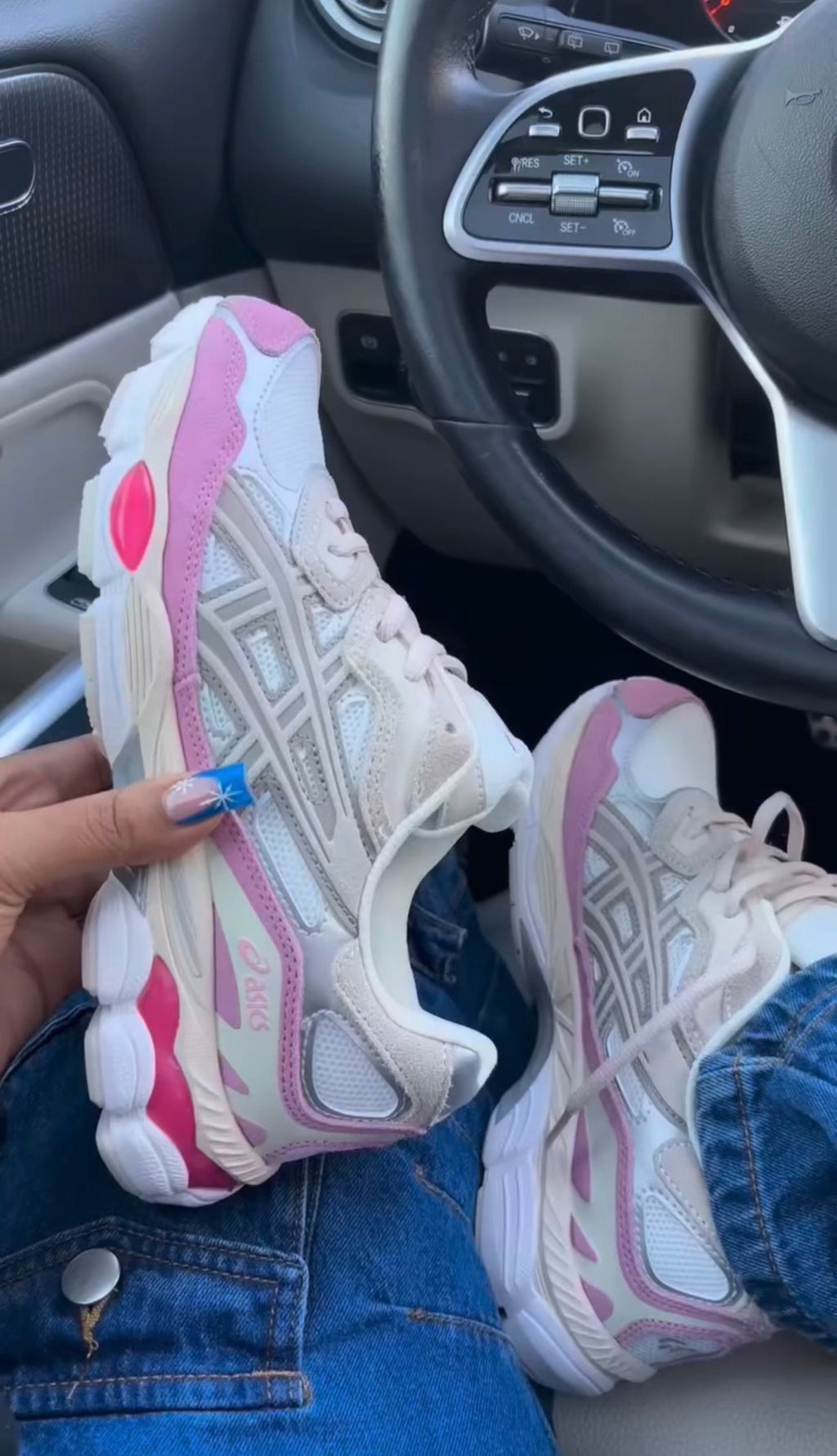 Gel NYC “Cream Pink” Sneakers