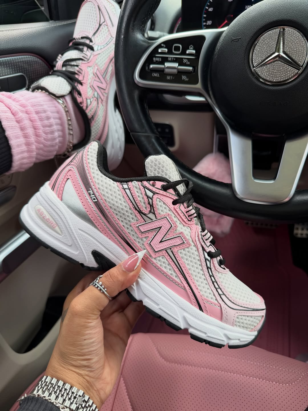 Pink Taffy 740 Sneakers