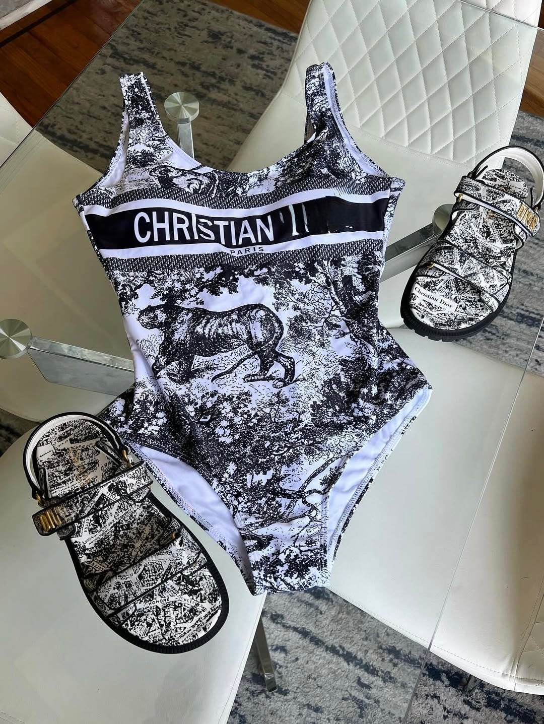 Swimsuit & Sandals Set