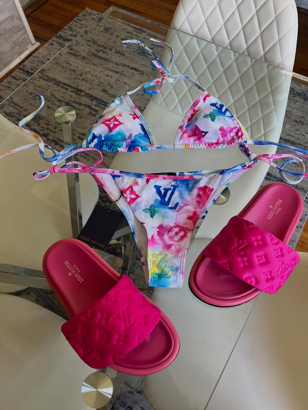 Swimsuit & Sandals Set