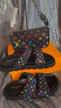 Luxe Sandals & Purse Set
