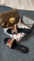 Luxe Sandals & Bag Set