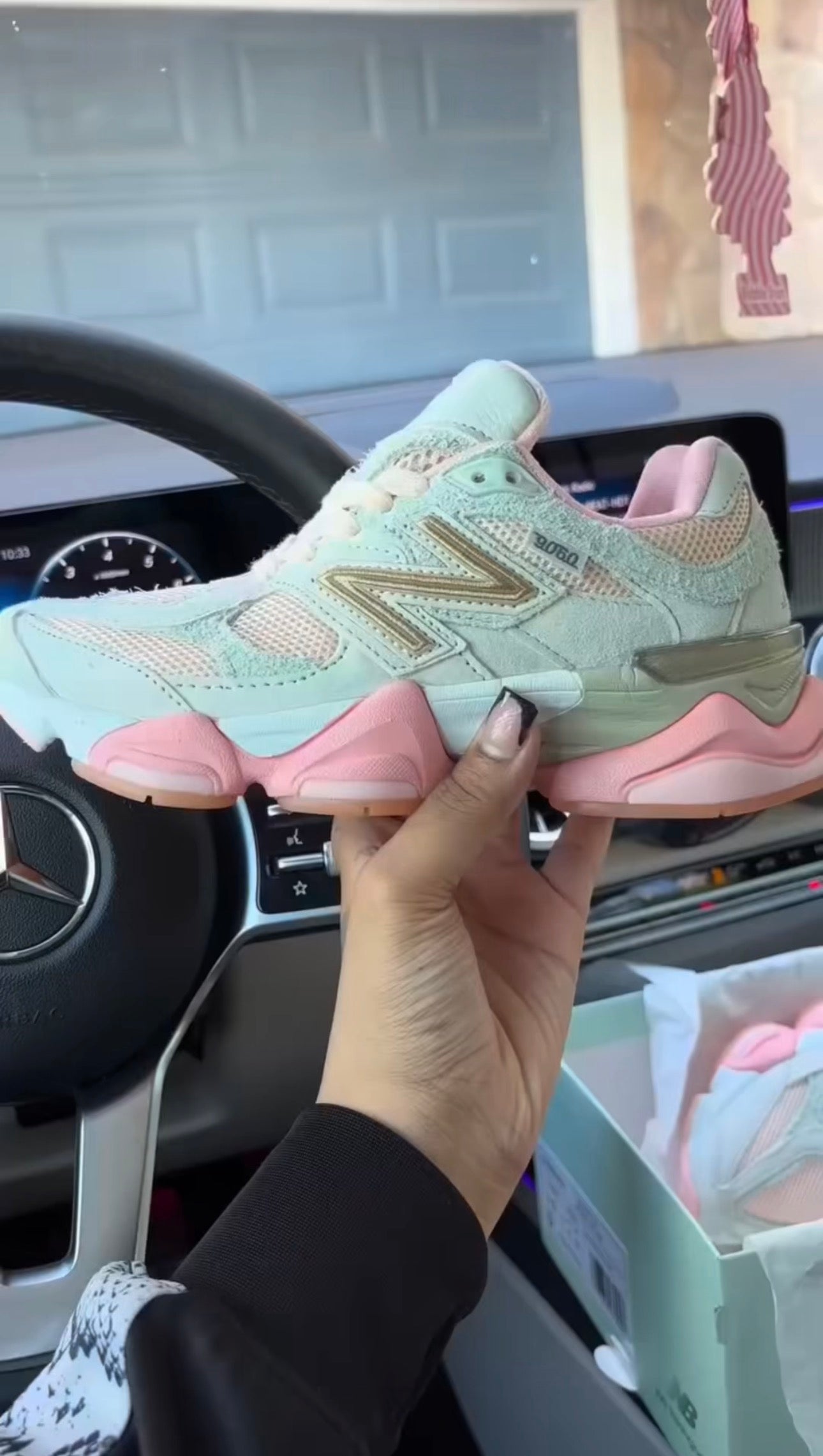 NB “Shower Blue” Sneakers