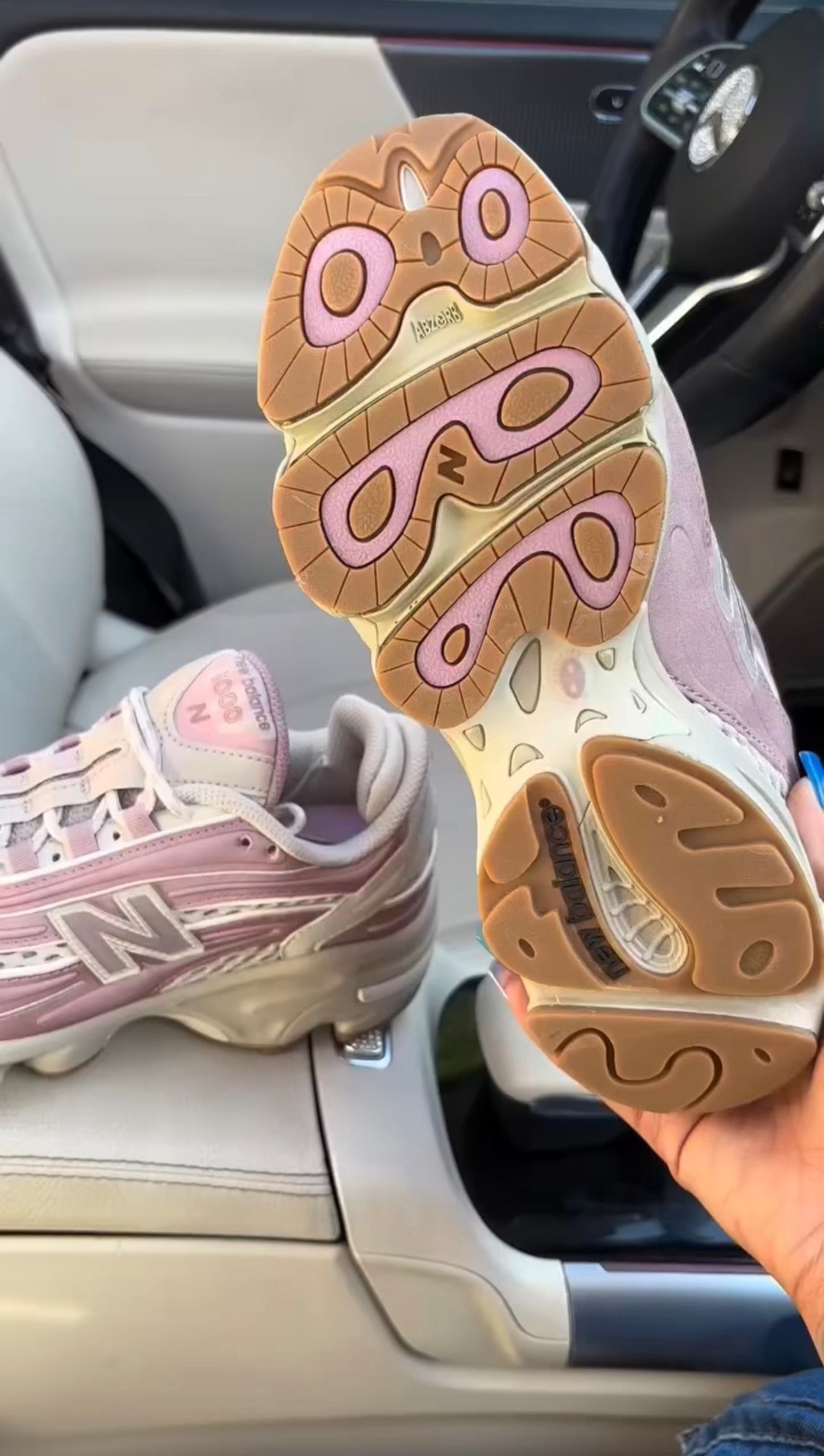 NB “Pink Mink” Sneakers