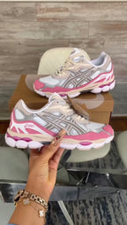 Gel-NYC “Cream / Mineral Beige / Pink” Sneakers