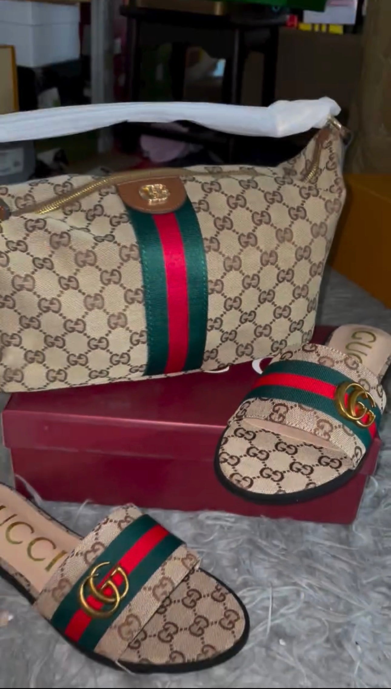 Gigi Bag & Sandals Set