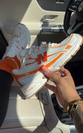 Orange & White Sneakers