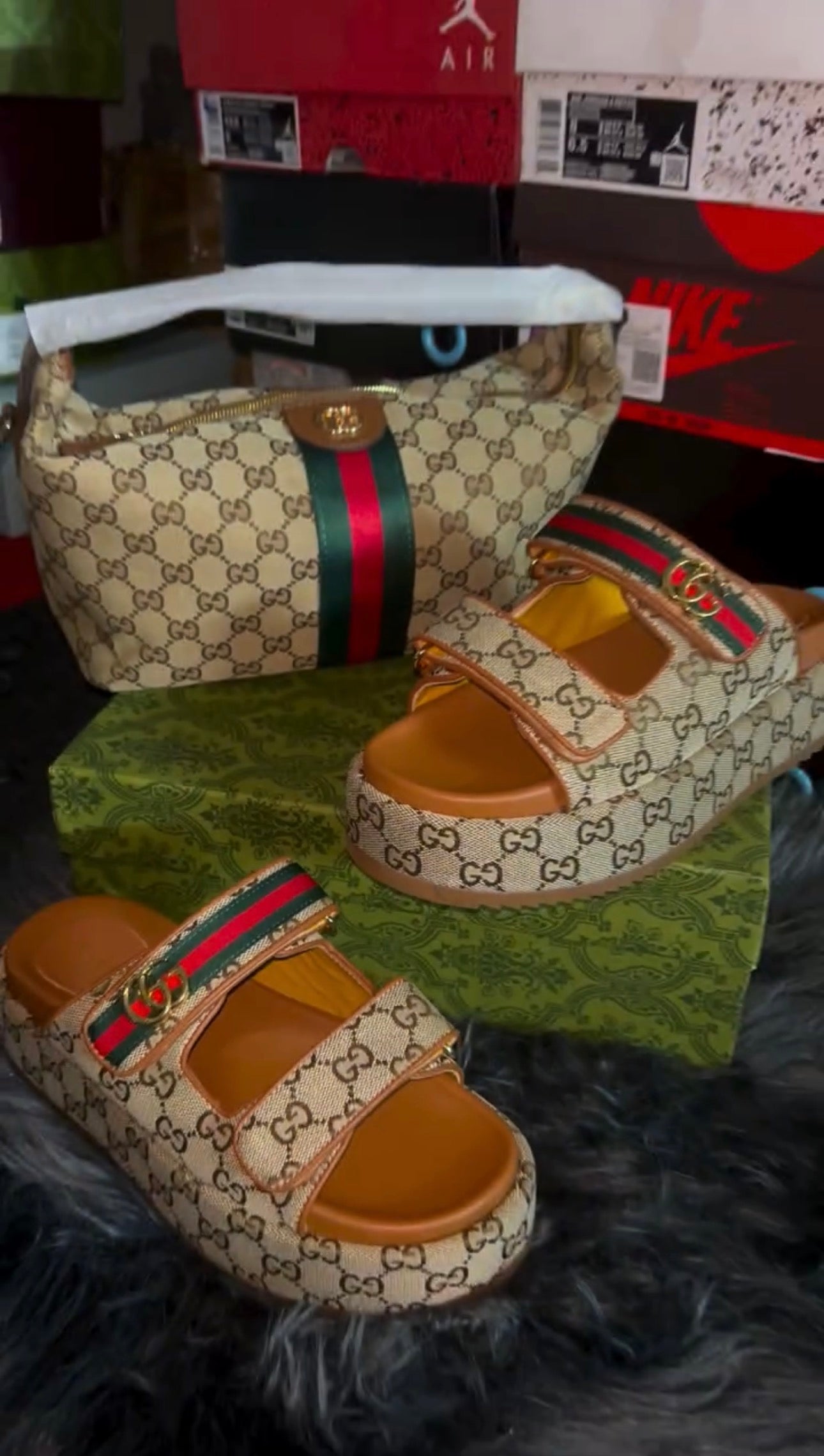 Gigi Sandals & Bag Set