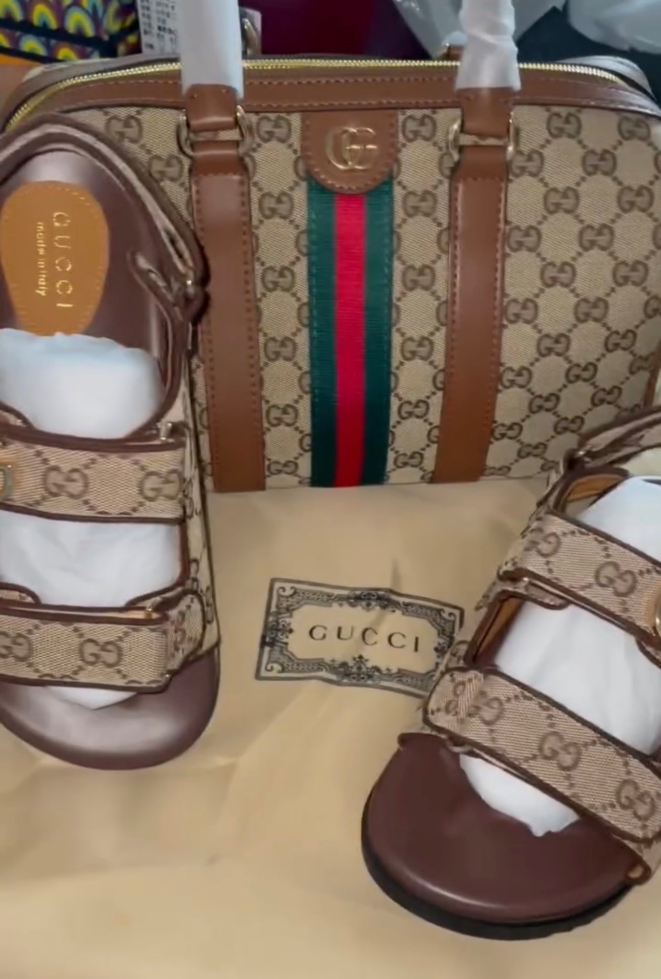 Gigi  Sandals & Bag Set