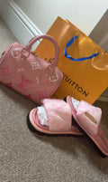 Pink Bag & Sandals Set