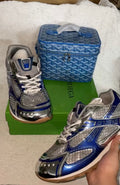Blue Sneakers & Bag Set