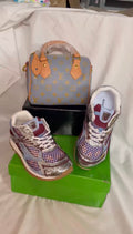 Luxe Bag & Galaxy Sneakers