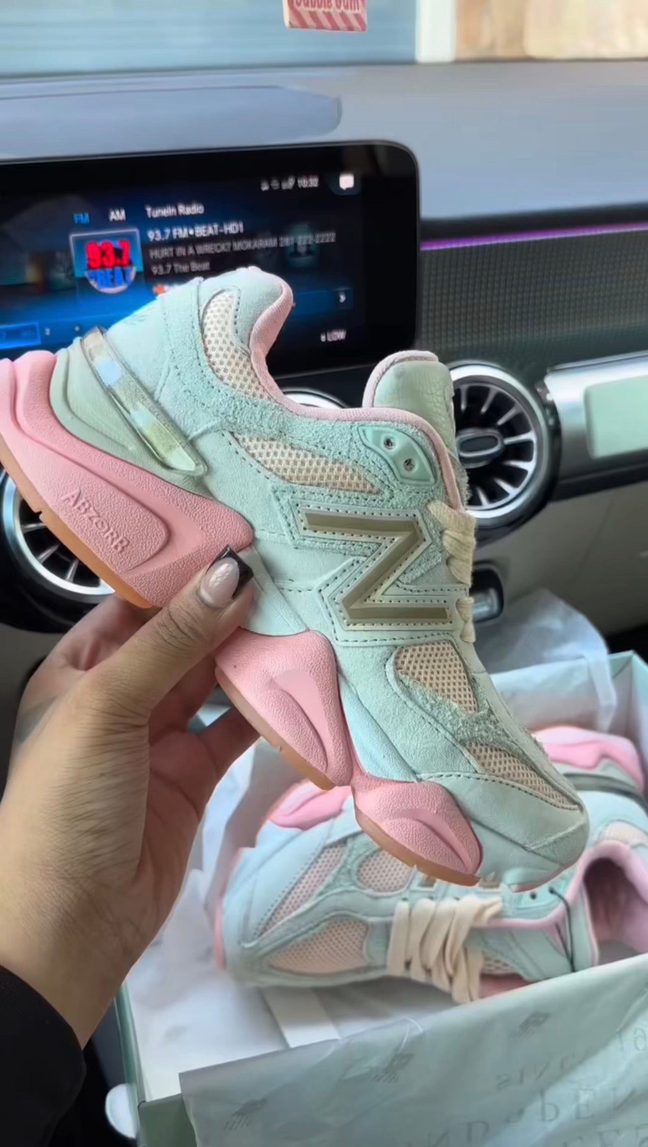 NB “Shower Blue” Sneakers