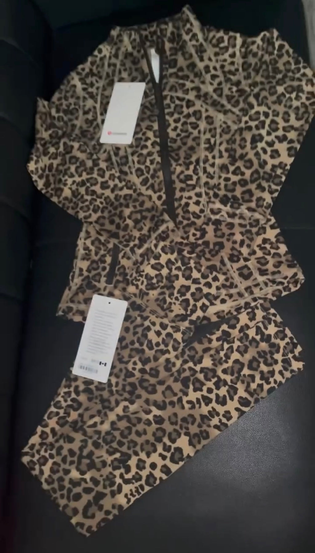 Polka Dot & Leopard Set