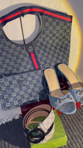 Gigi Heels, Bag, wallet, & belt set