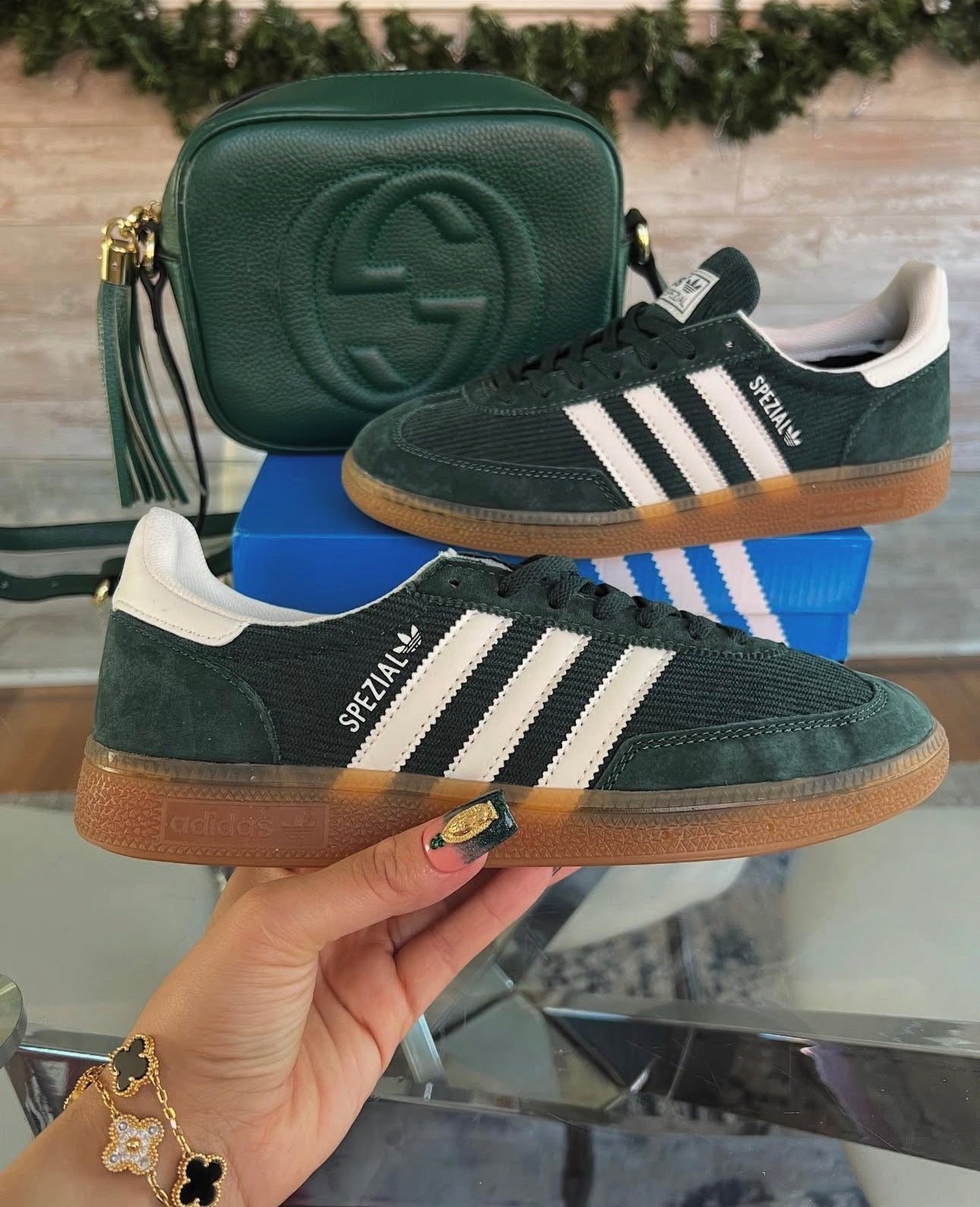 Gigi Bag & Didas Sneakers Set