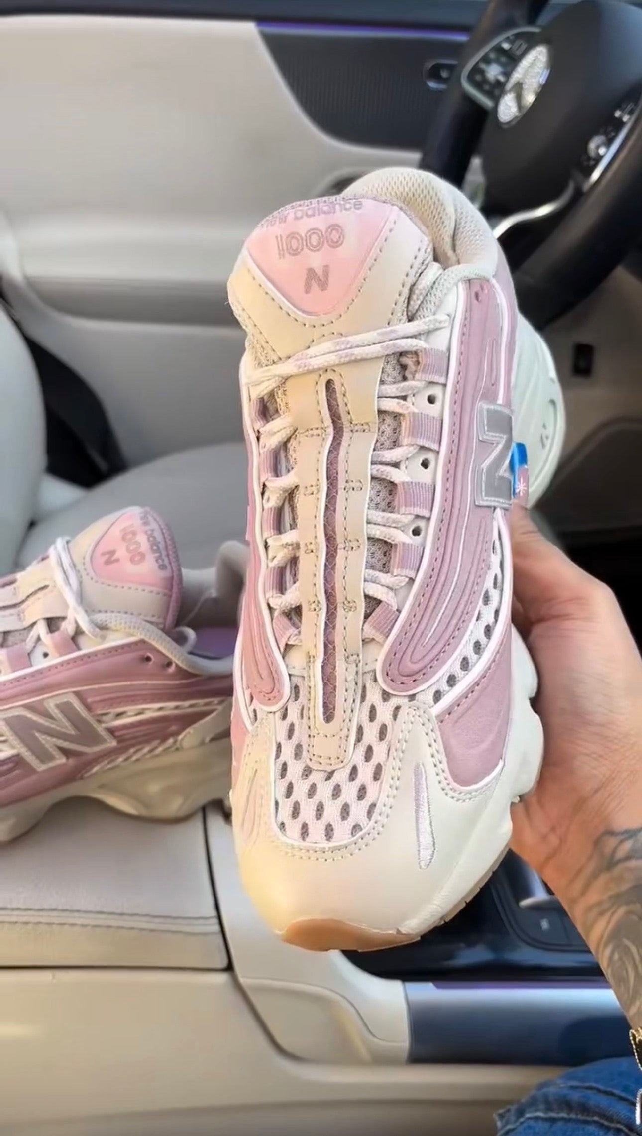 NB “Pink Mink” Sneakers