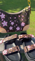Luxe Sandals & Bag Set