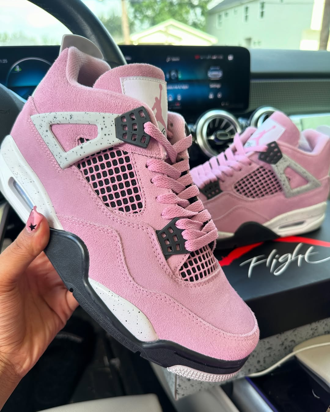 “Orchid” 4s Sneakers
