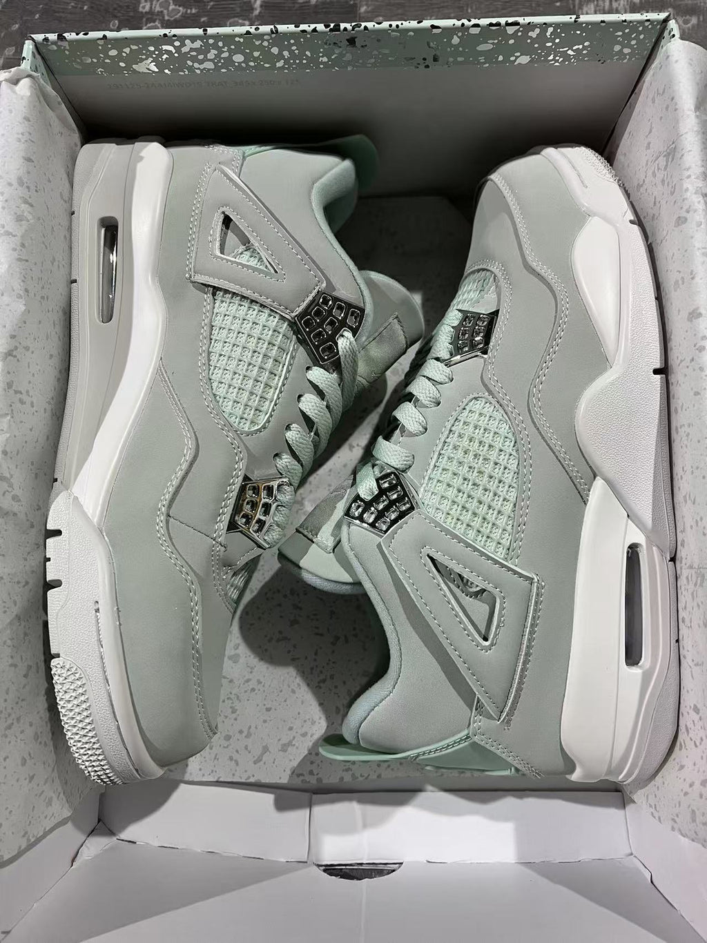 “seafoam” 4s Sneakers