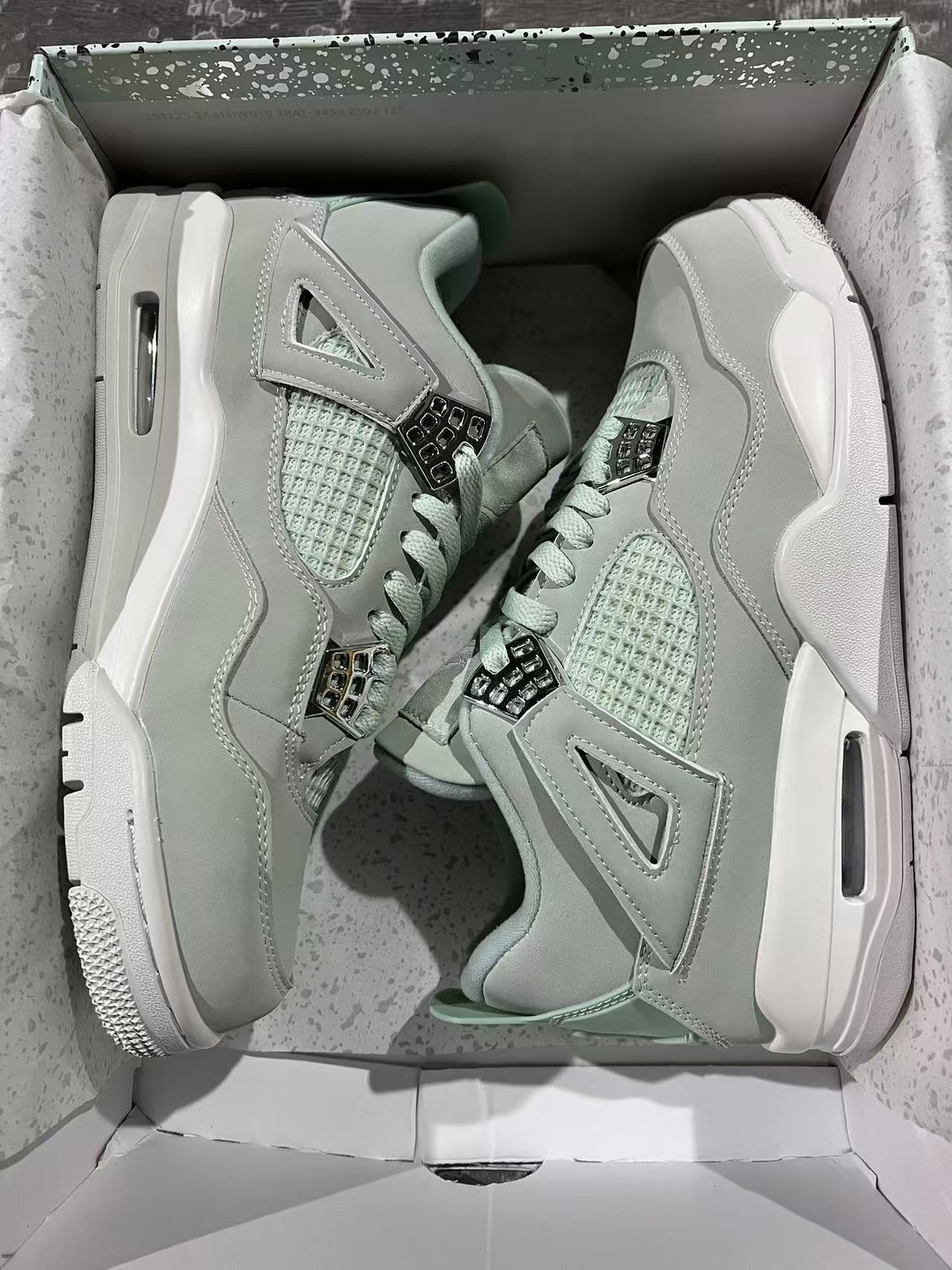 “seafoam” 4s Sneakers