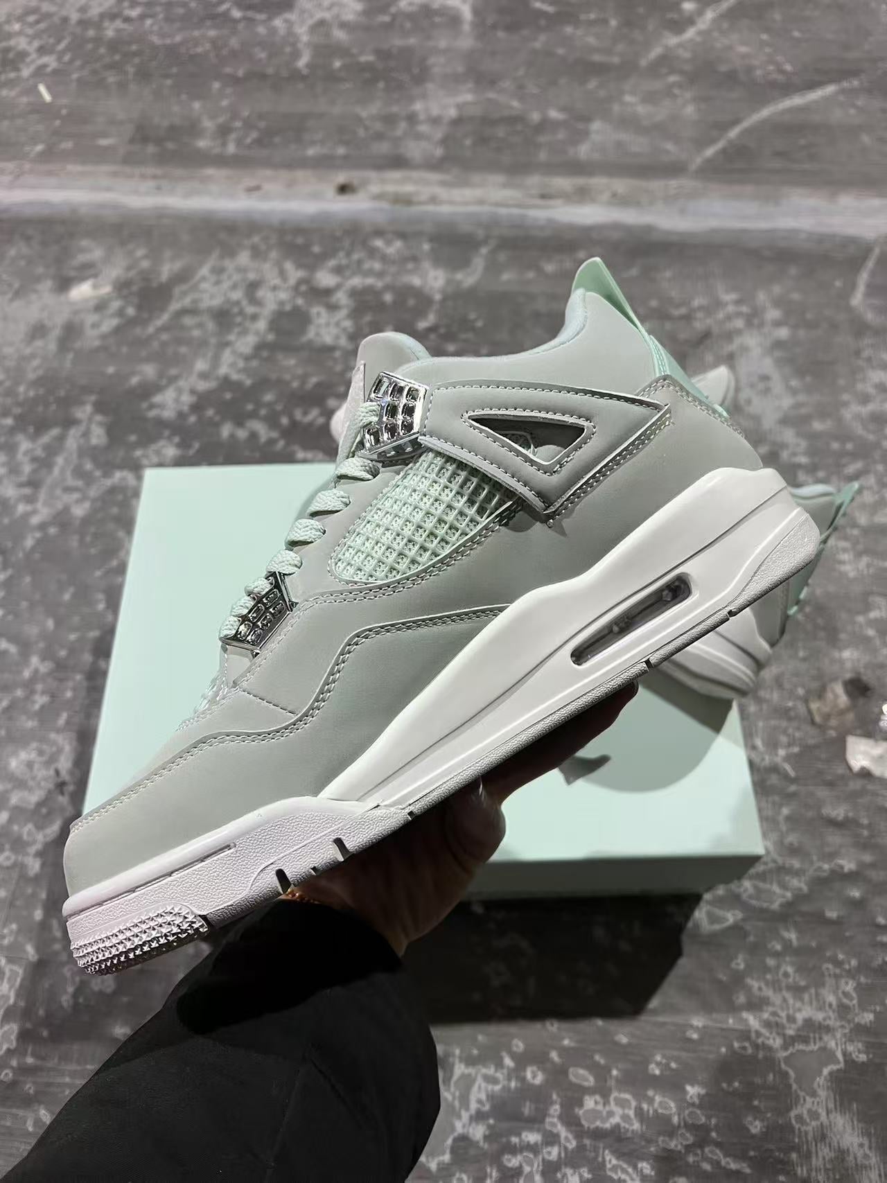 “seafoam” 4s Sneakers
