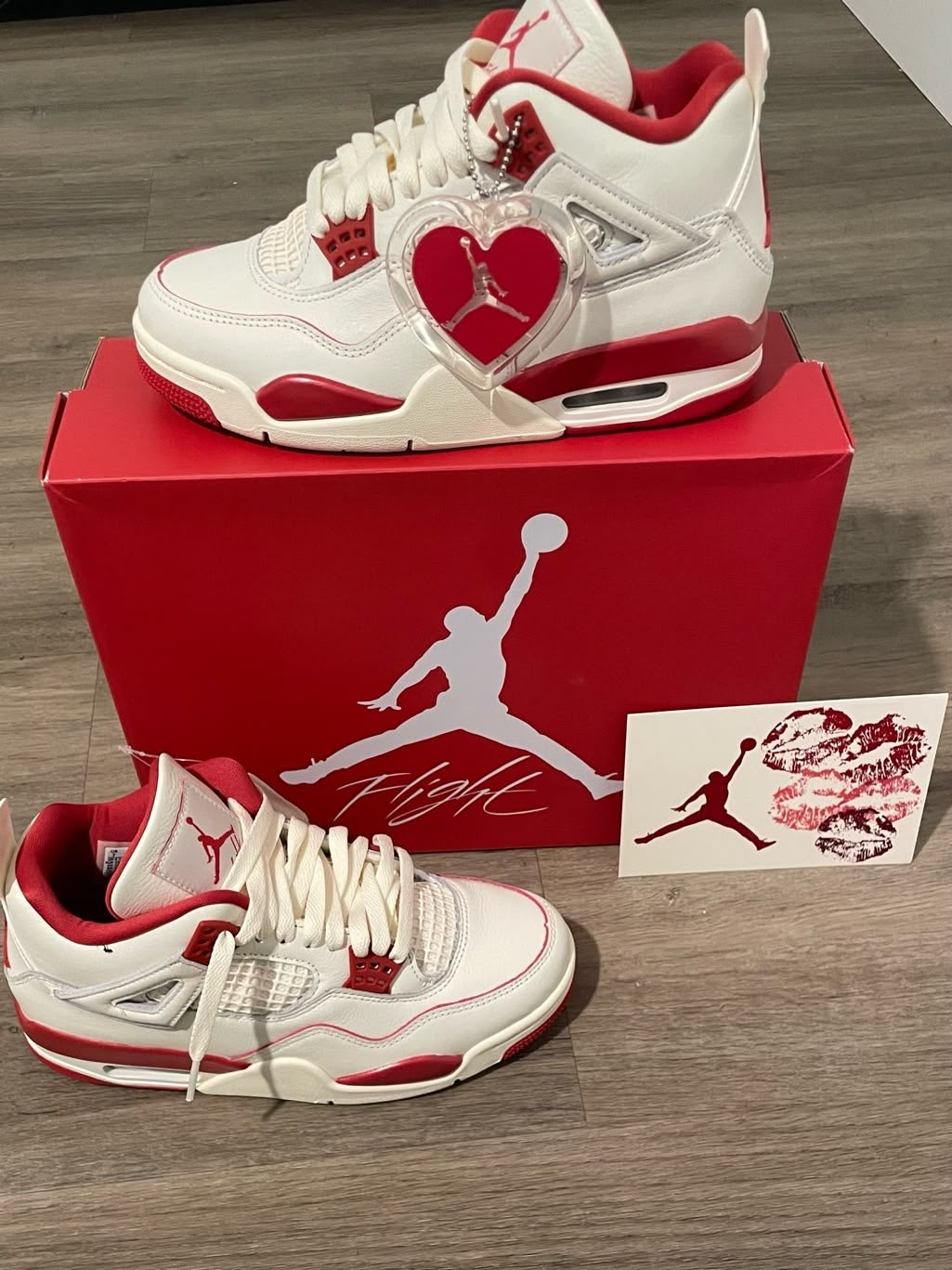 JD 4s “Vday” Sneakers
