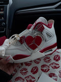 JD 4s “Vday” Sneakers