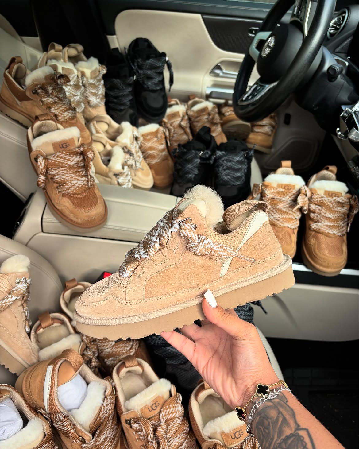 Fur lowmel Sneakers
