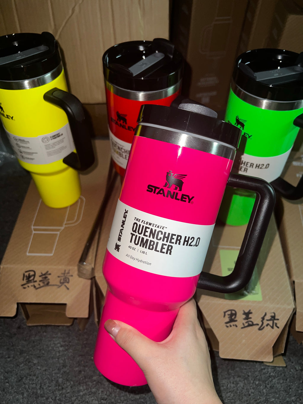 Neon Stan 40oz Cups