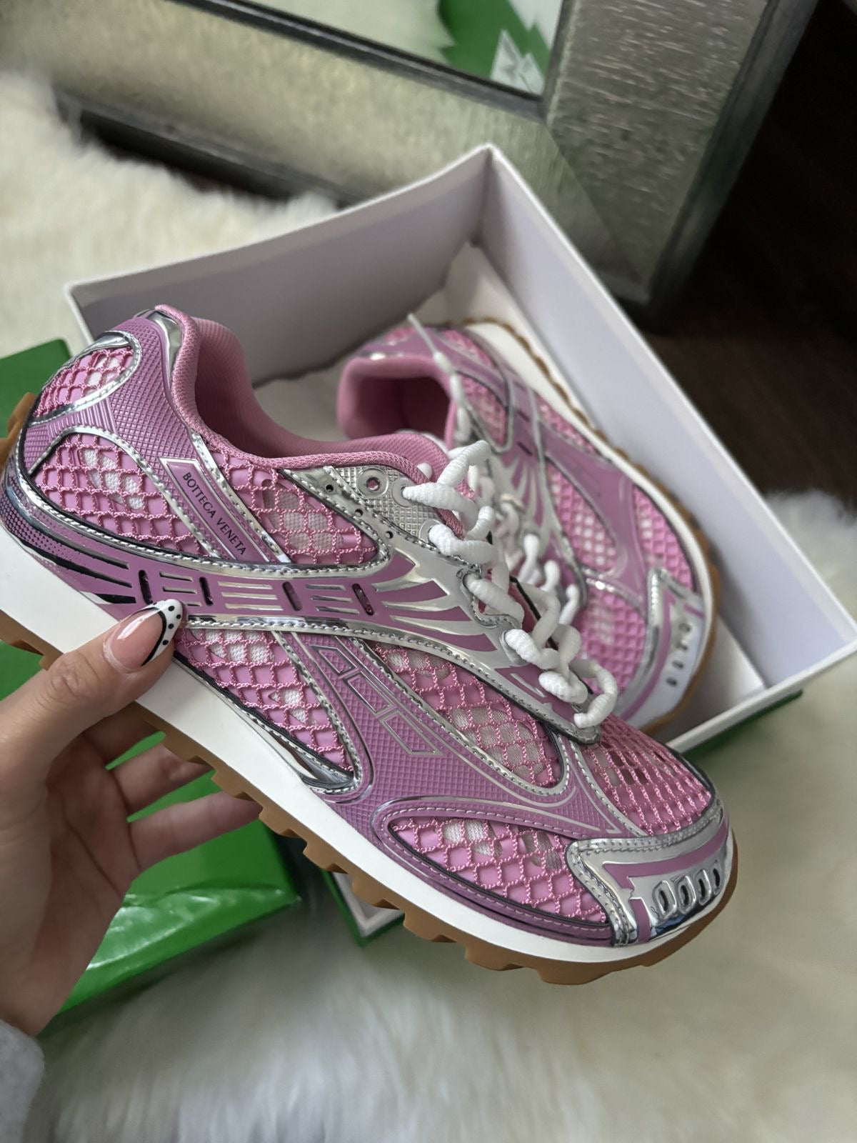 Pink Galaxy Sneakers